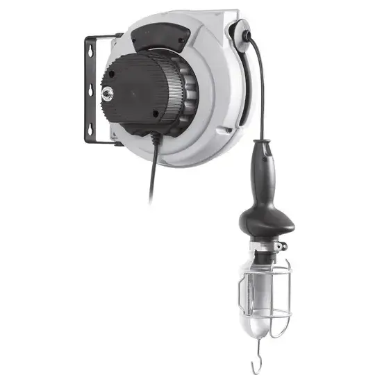 Samoa Kabelhaspel met 230 V AC naar 24 V DC transformator, RM-power serie, 230 V, 50 Hz, 15 mtr