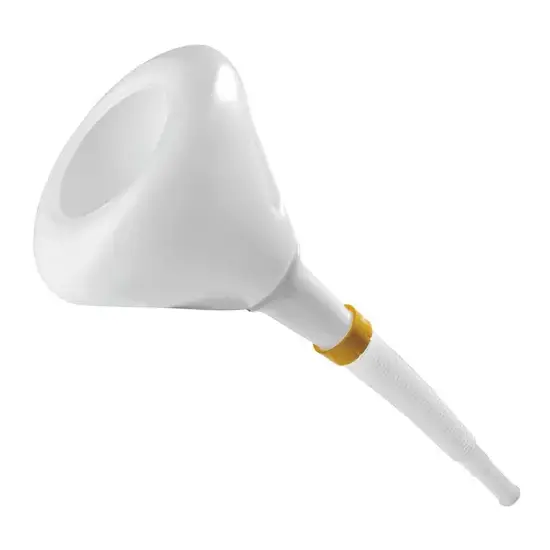 Samoa Industriële trechter met filter en flexibele uitloop, 2 liter