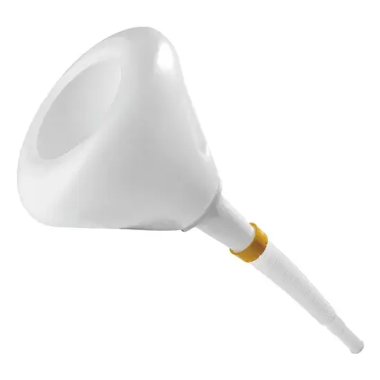 Samoa Industriële trechter met filter en flexibele uitloop, 3,5 liter