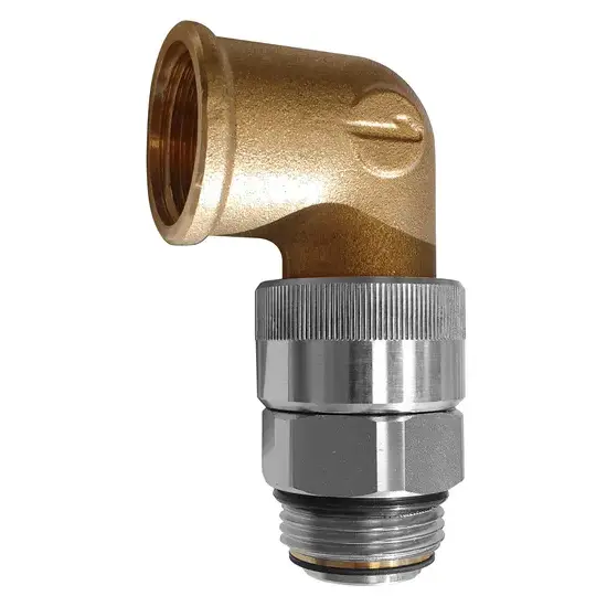 Samoa Draaibare knie voor dieselmeter 1" BSP (MF)