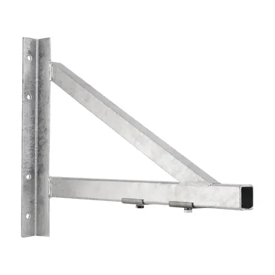 Norfi Wandbeugel gegalvaniseerd ophanging railsysteem 600 mm