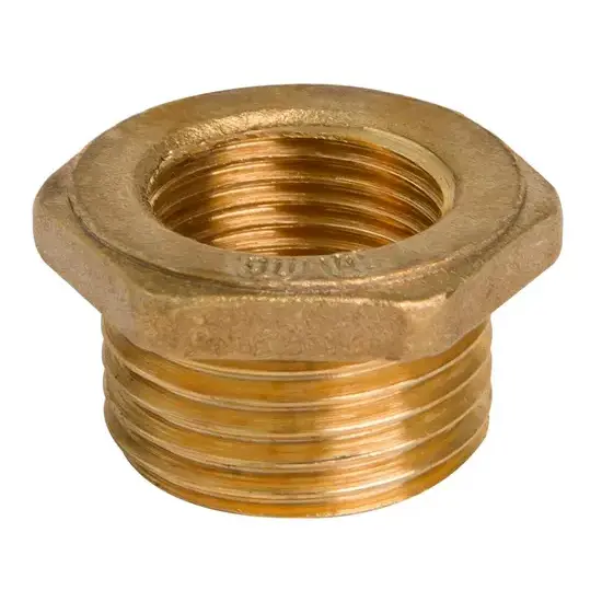 Samoa Hydraulische adapter 1/2" BSP (M) - 3/8" BSP (F)