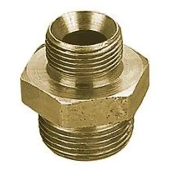 Samoa Hydraulische adapter 1/2" BSP (M) - 3/8" BSP (M)