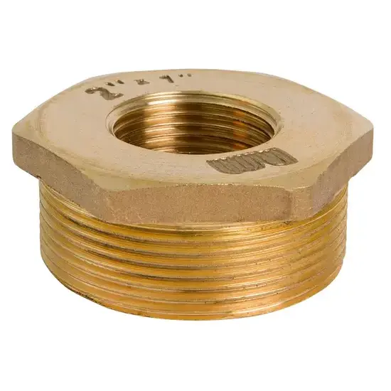 Samoa Hydraulische adapter 2" BSP (M) - 1" BSP (F)