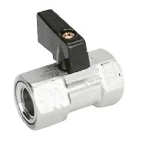 Samoa Kogelafsluiter voor luchtleiding 1/4" BSP (FF)