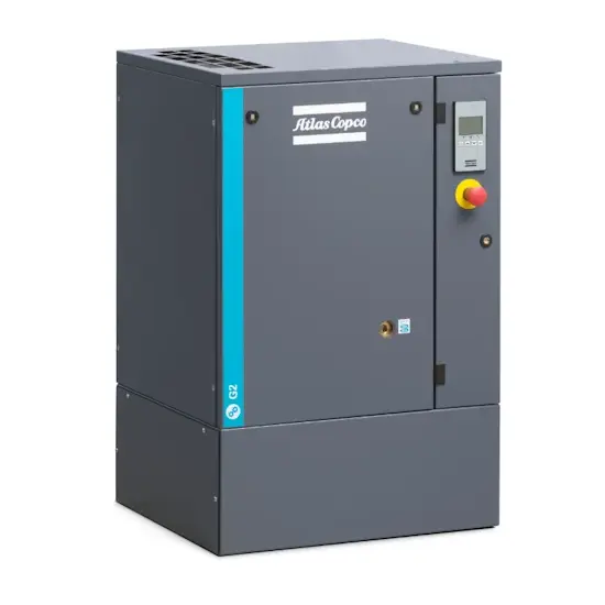 Atlas Copco Oil injected rotary screw compressor G2P-10 400/3/50 FM ...