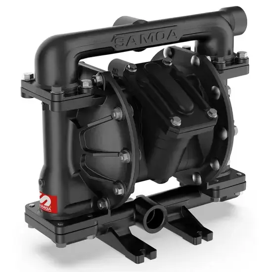 Samoa Pivot-series UP10 pneumatische dubbelmembraanpomp ALU-ALU-NBR-NBR, NPT-LAT,CEN-bedraad 1"