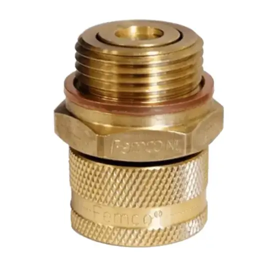 Femco Click aftap snelkoppeling (M) LB M20x1,5-T15