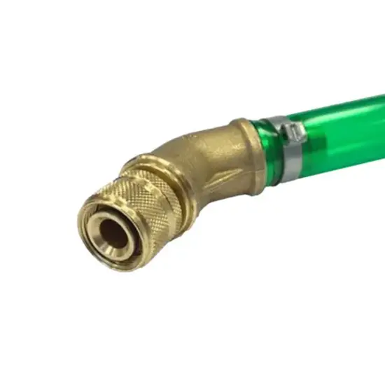 Femco Compact aftap koppeling (F) SB hoek 45° met slang 130cm