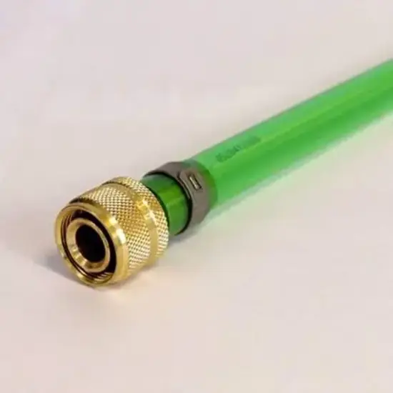 Femco Compact aftap koppeling (F) LB recht met slang 130cm