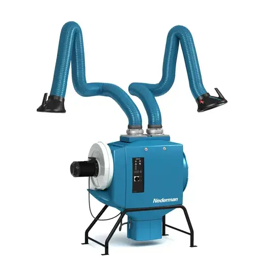 Nederman FilterBox Twin A+ Nanofiber 400V-50Hz Mobiel