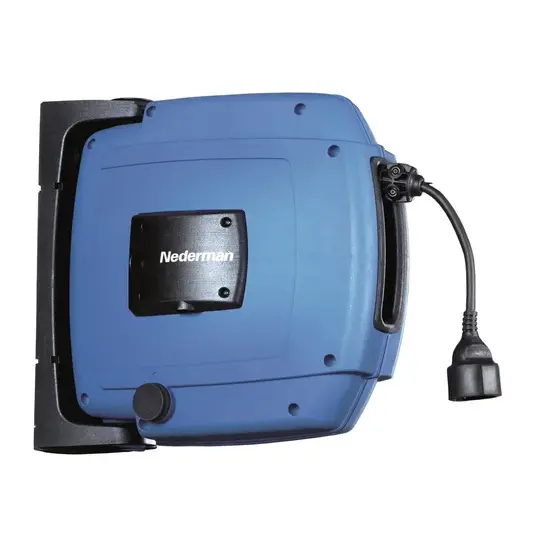 Nederman Kabelhaspel C30 met kabel 3x1.5 mm² (incl. stekker) 17 mtr