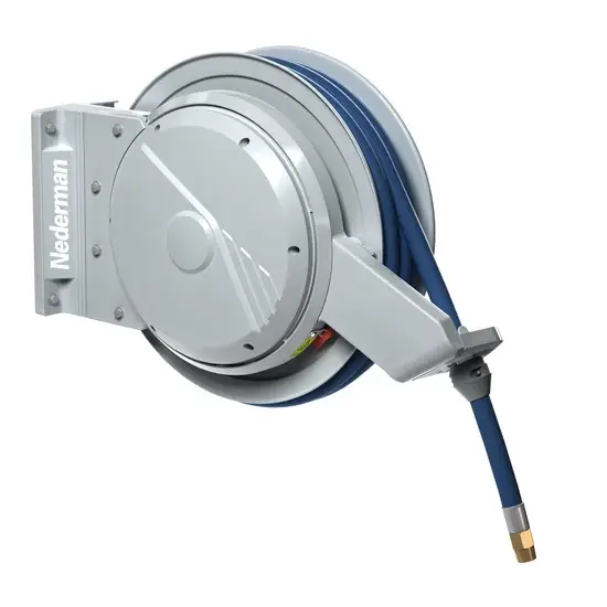 Nederman Slanghaspel 884 (olie) met slang (I) 5 Mpa 3/4" L=15 mtr