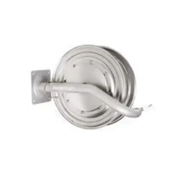 Nederman Slanghaspel 886 RVS (water hogedruk) excl. slang 10-25 Mpa 3/8" max L=25 mtr